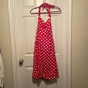 Retro Polka Dot Sundress Never Worn